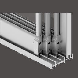 Безрамное слайдерное остекление