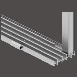 Безрамное слайдерное остекление