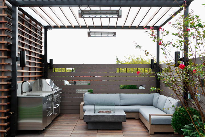 Опции для пергол