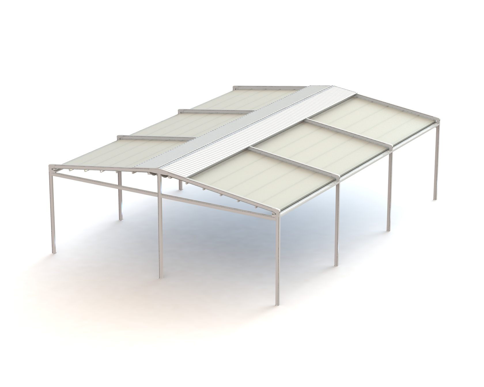 Исполнение пергол в версии Duo