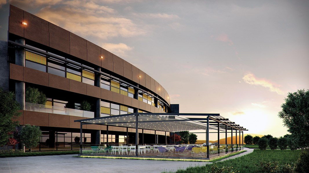 Исполнение пергол в версии Duo