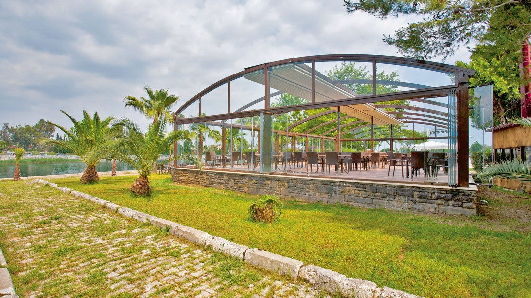 Исполнение пергол в версии Duo