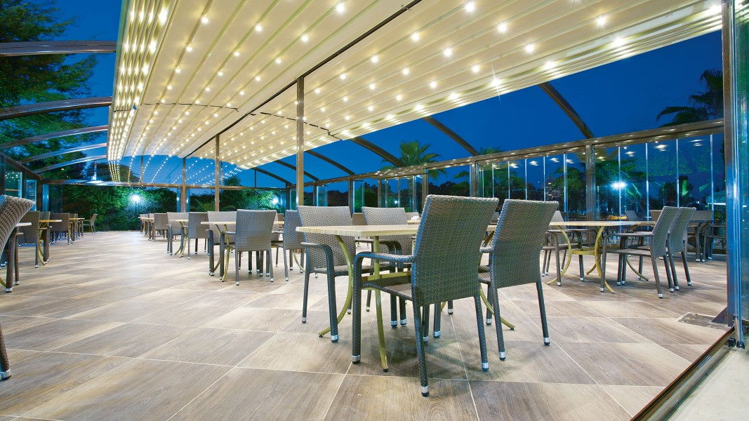 Исполнение пергол в версии Duo