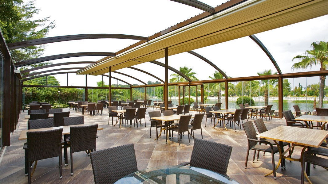 Исполнение пергол в версии Duo