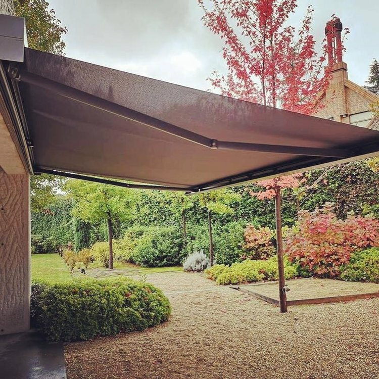 Пергольные тенты  подвесные перголы