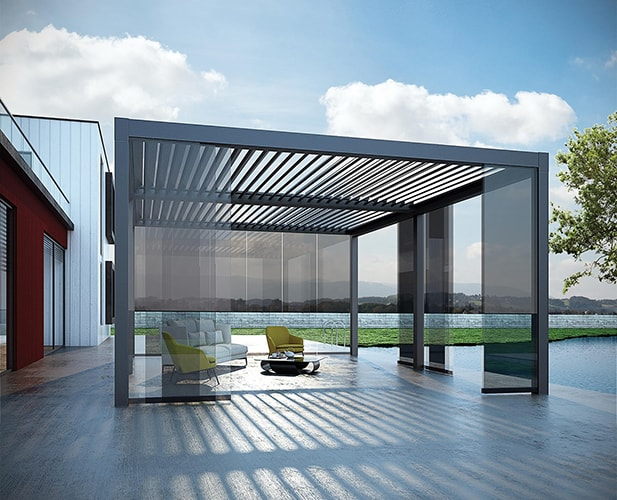 Биоклиматическая пергола Bioclimatic